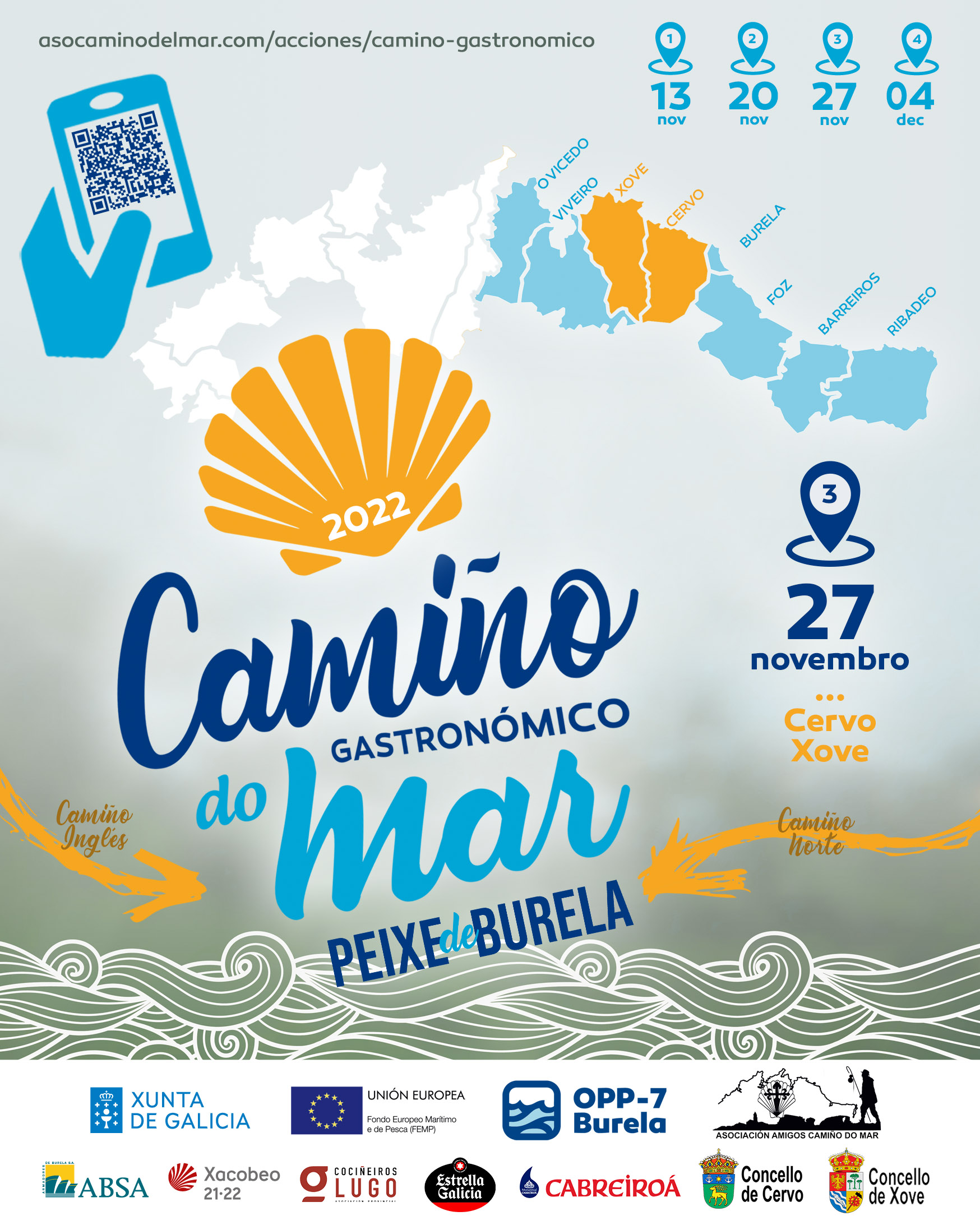 Camino gastronómico del mar