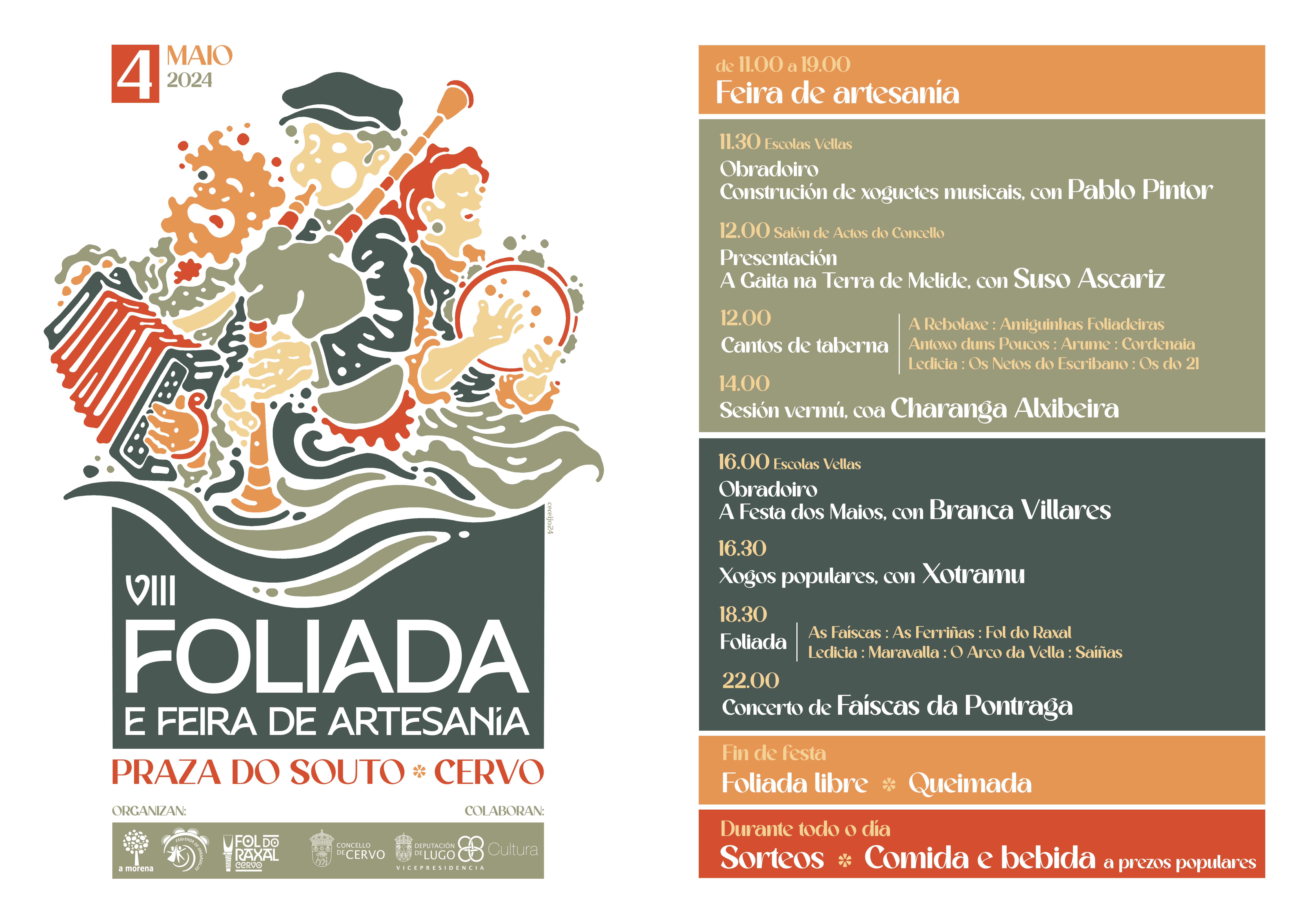 Foliada e Feira de Artesanía