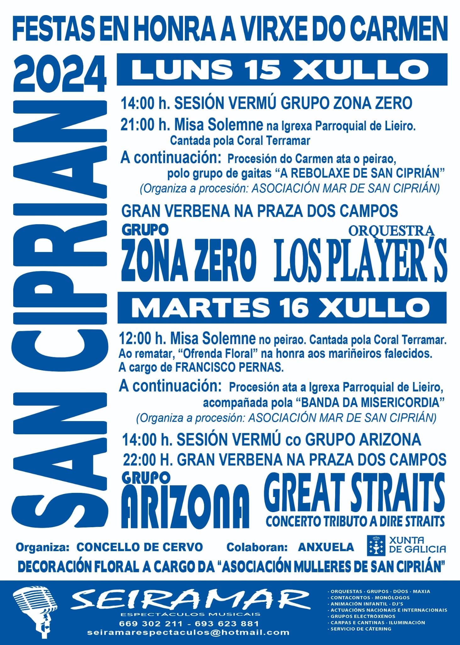 Programa Festas do Carme