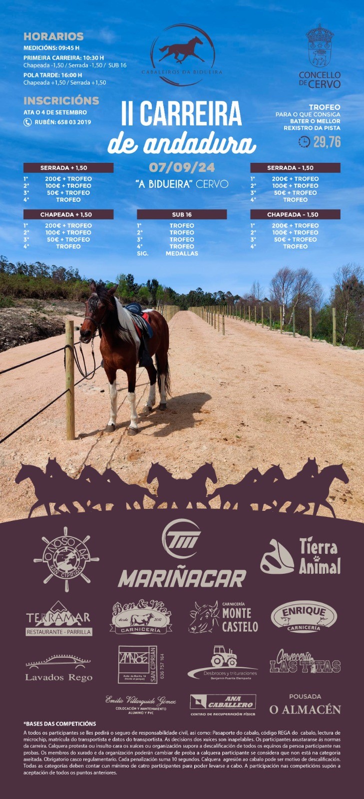 II CARREIRA DE ANDADURA
