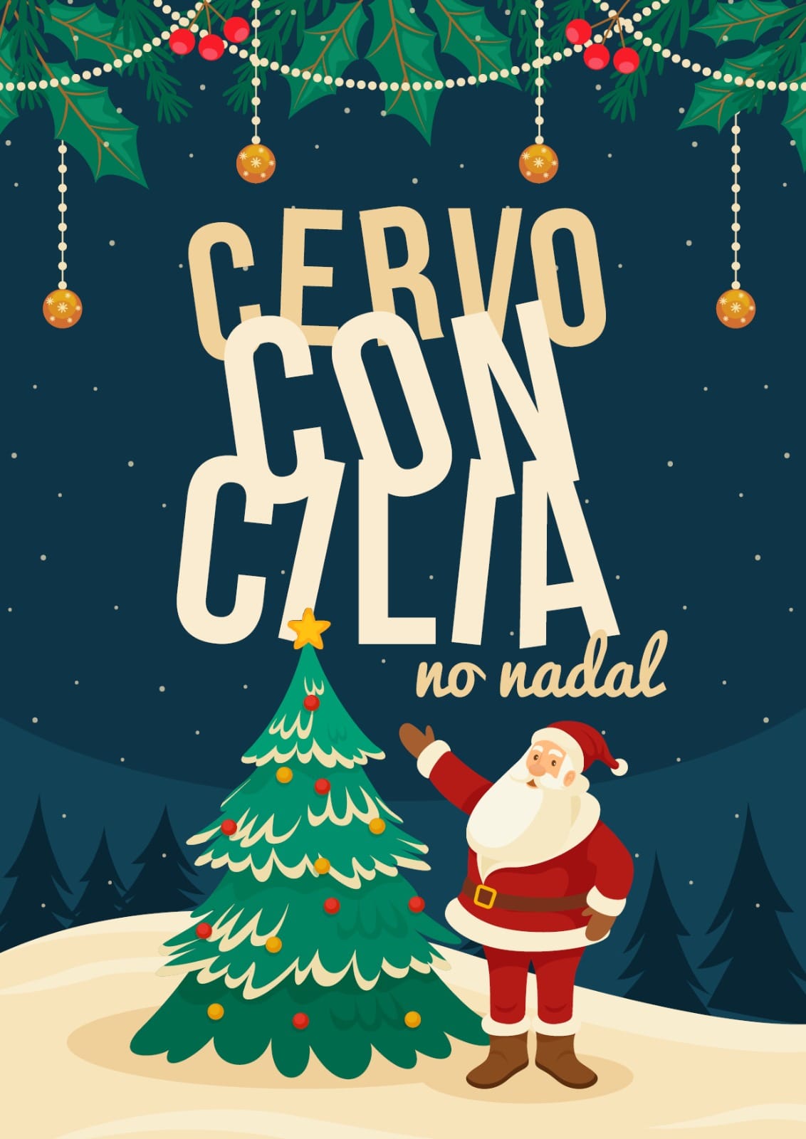 Cervo Concilia no Nadal