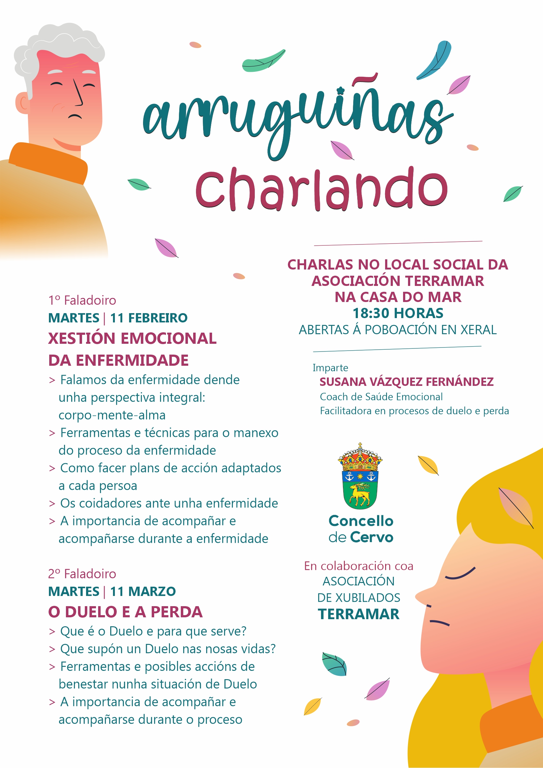 Arruguiñas charlando