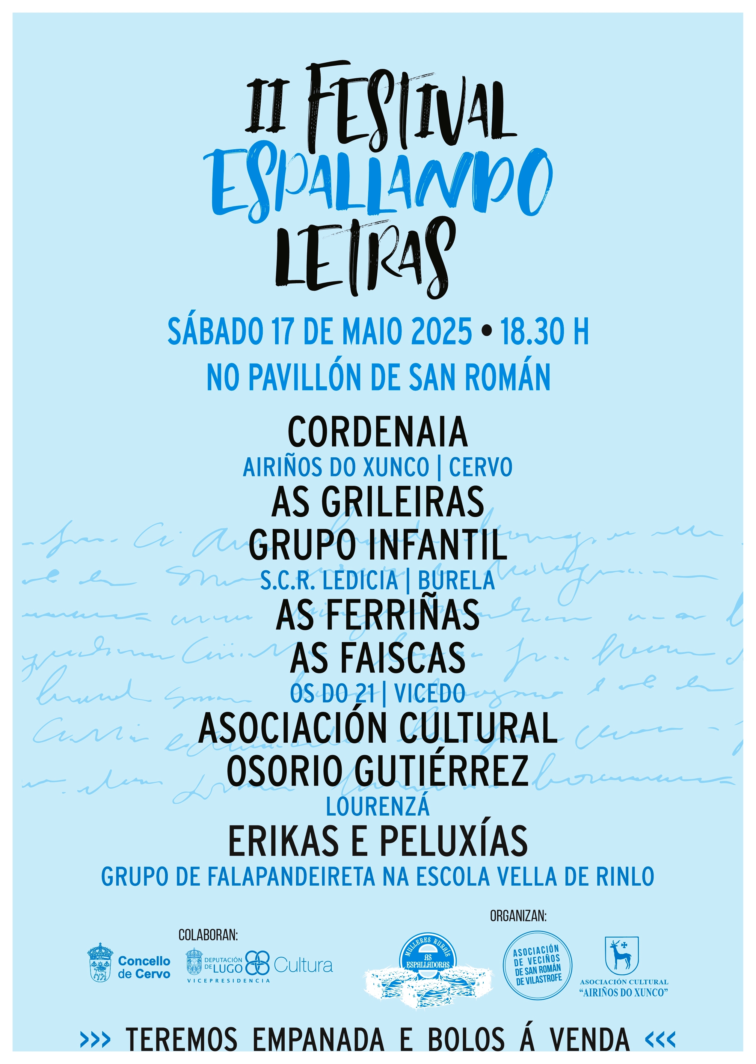 II FESTIVAL ESPALLANDO LETRAS