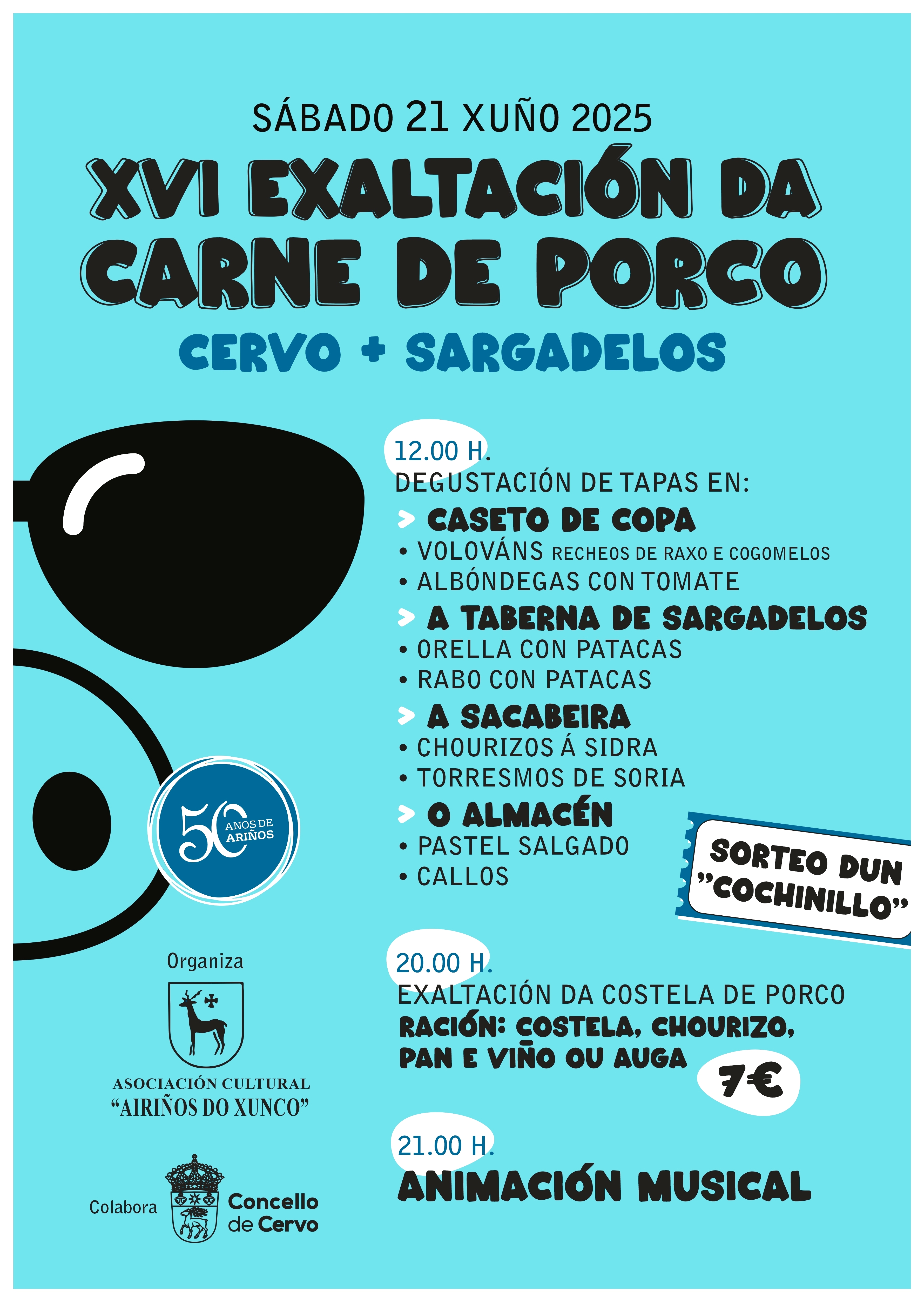XVI EXALTACIÓN DA CARNE DE PORCO