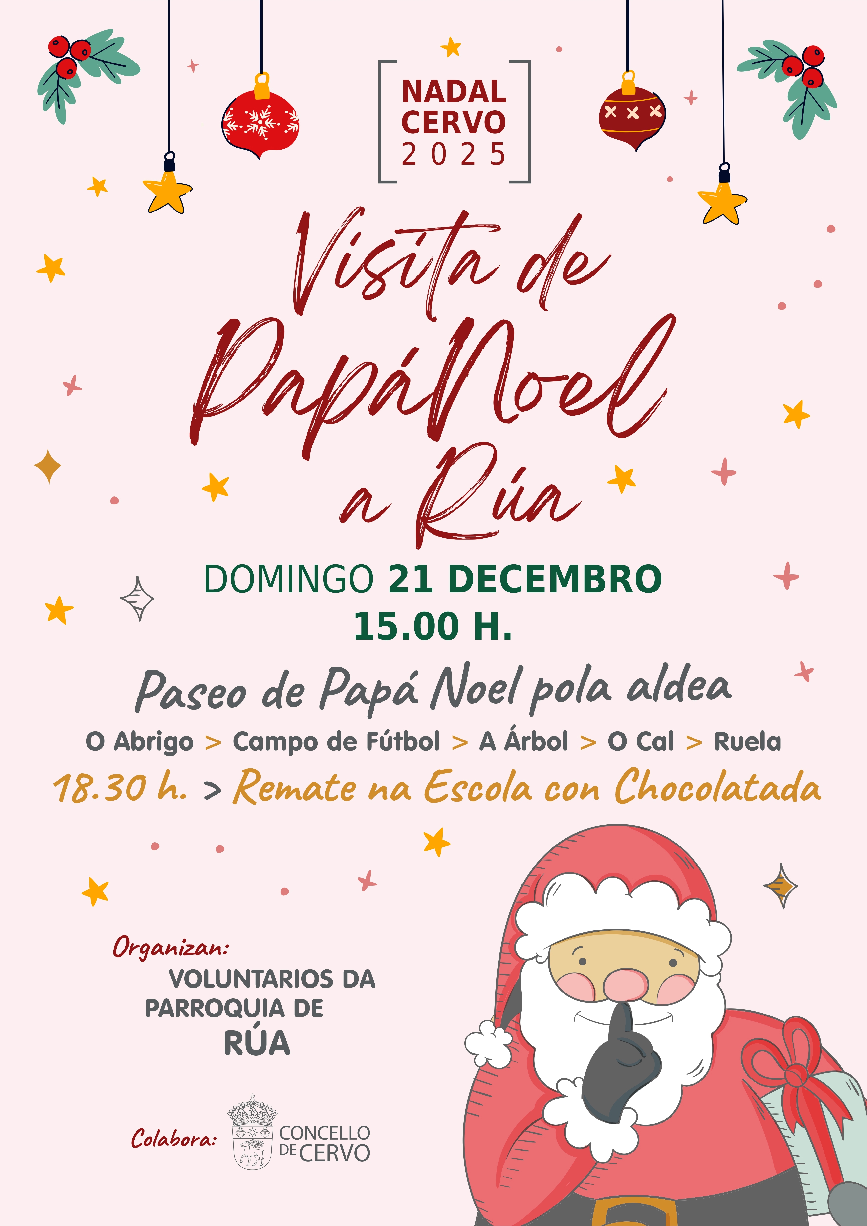 Papá Noel en Rúa