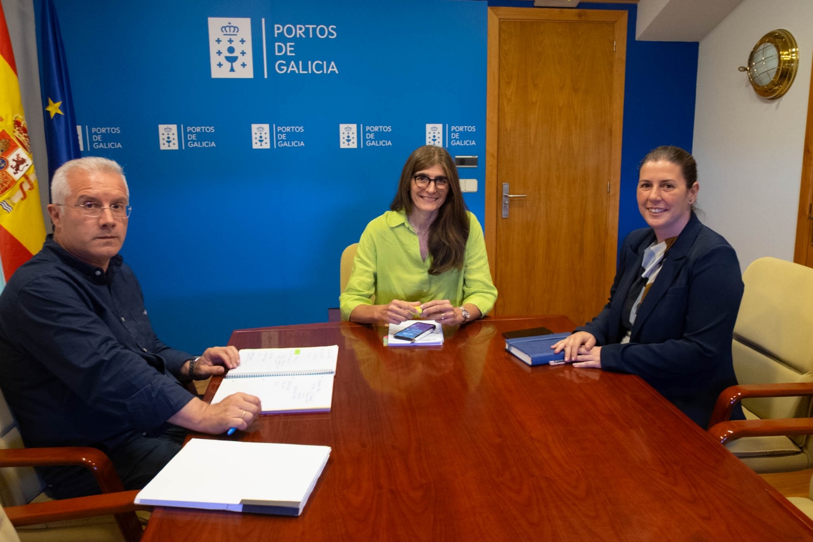 reunión portos de Galicia