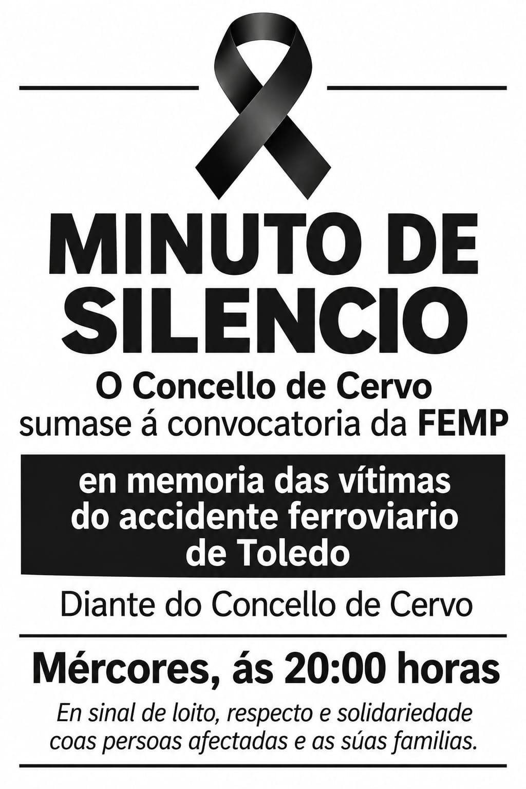 minuto silencio toledo
