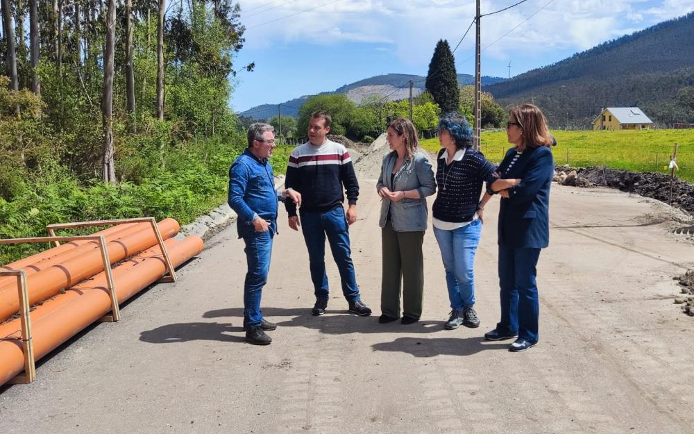 Obras saneamento Rúa