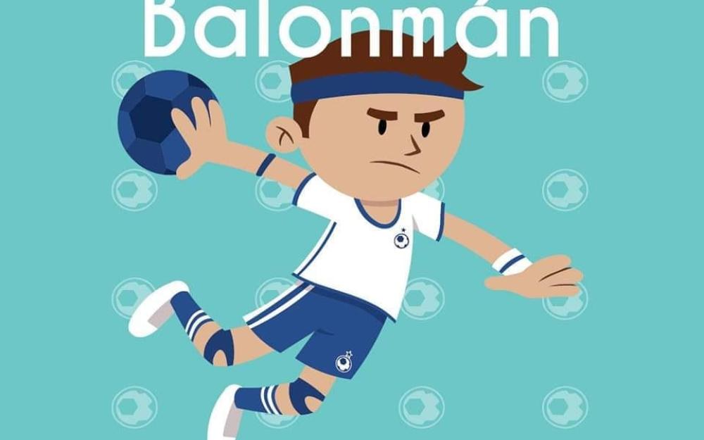 Clases de balonmán, enredando no verán