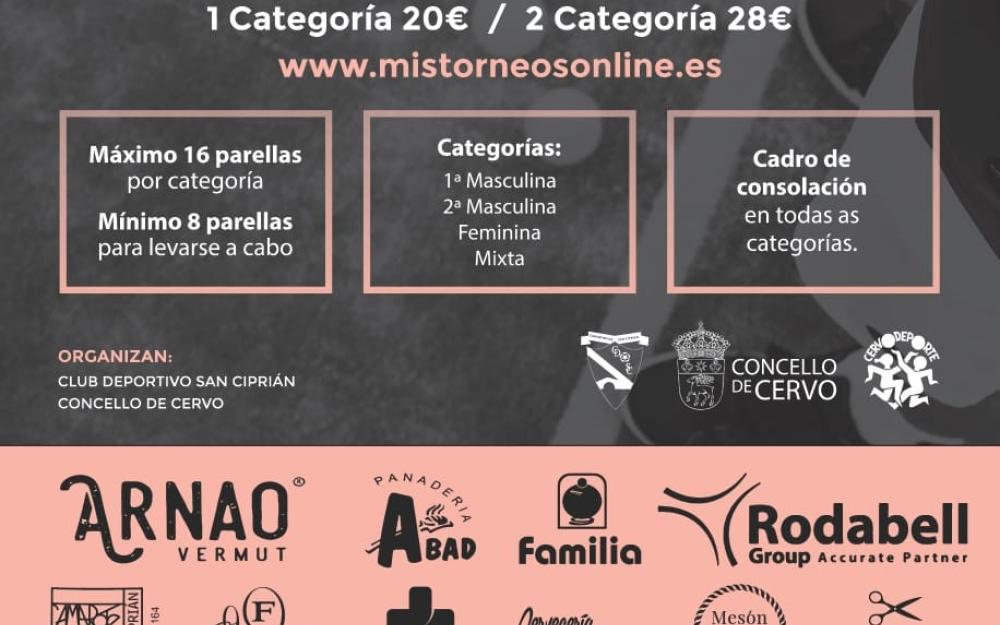 V TORNEO DE PÁDEL