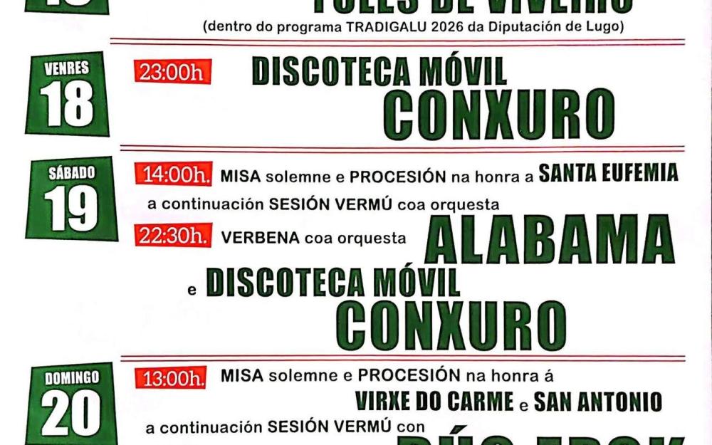 Festas de trasbar